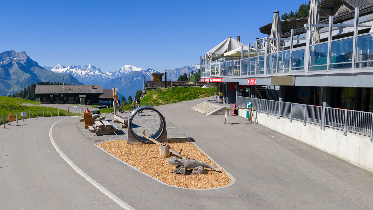 Spielplatz in Bretaye