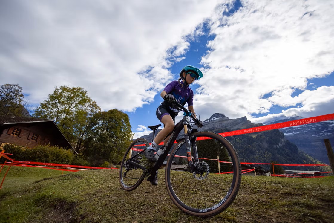 Course de cyclocross aux Diablerets