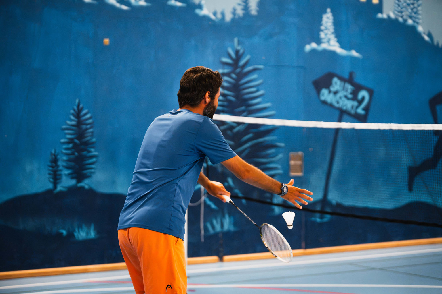 Badminton at the Villars Sports Center