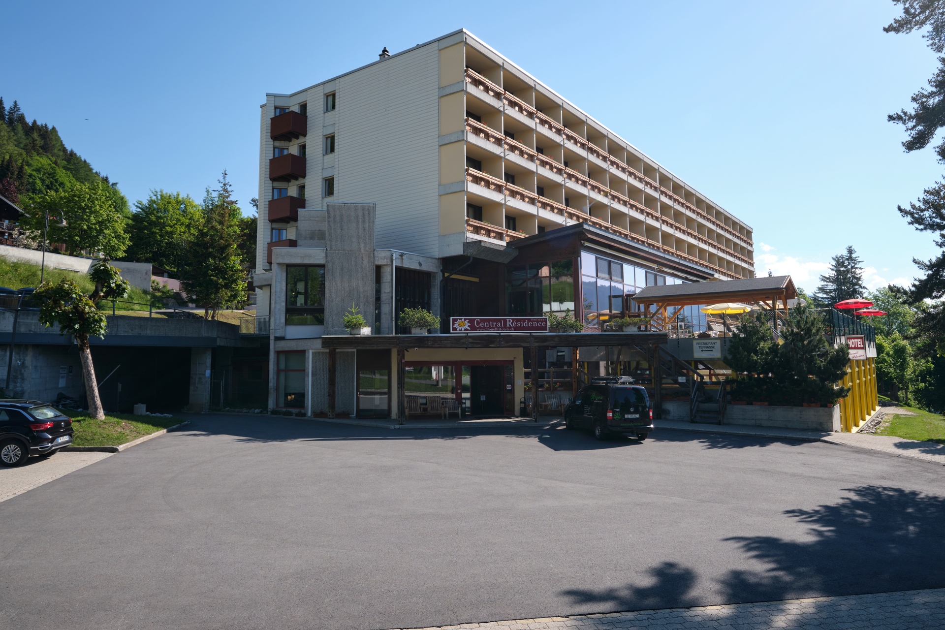 Hôtel Central Résidence - Sommer - Leysin