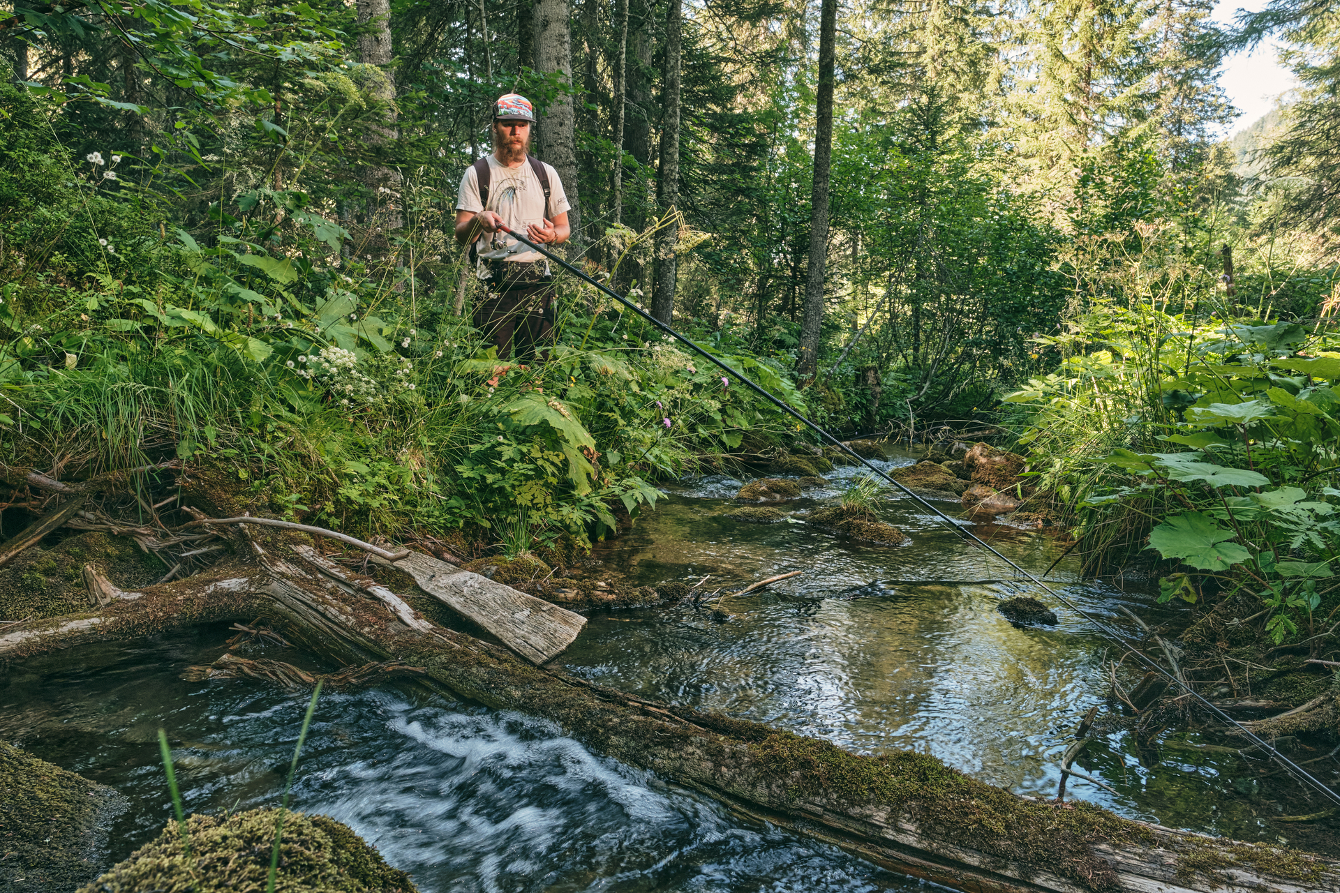 Pour les pêcheurs, les rivières des Mosses offrent un terrain de jeu infini.