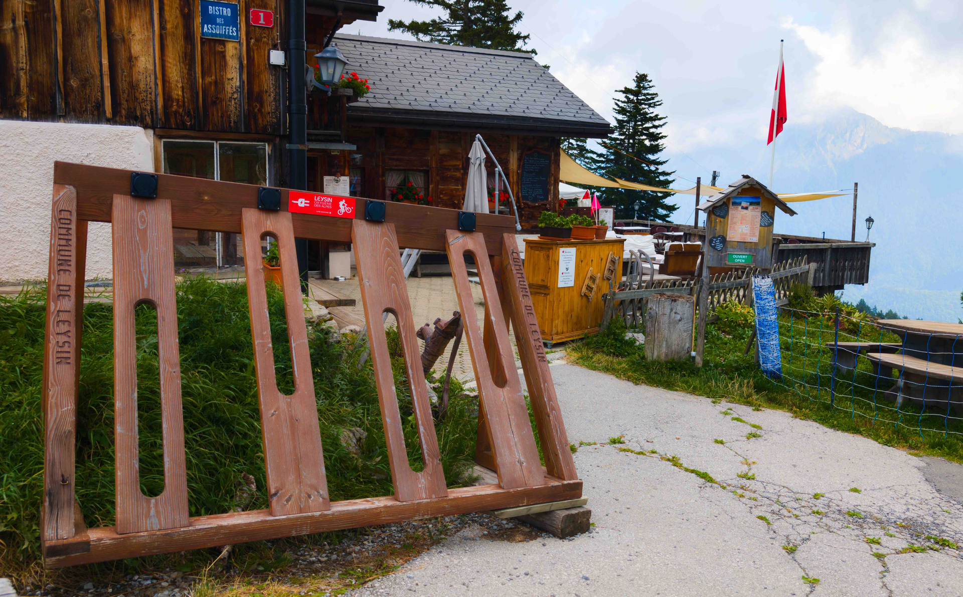 E-Bike charging station Leysin - Prafandaz