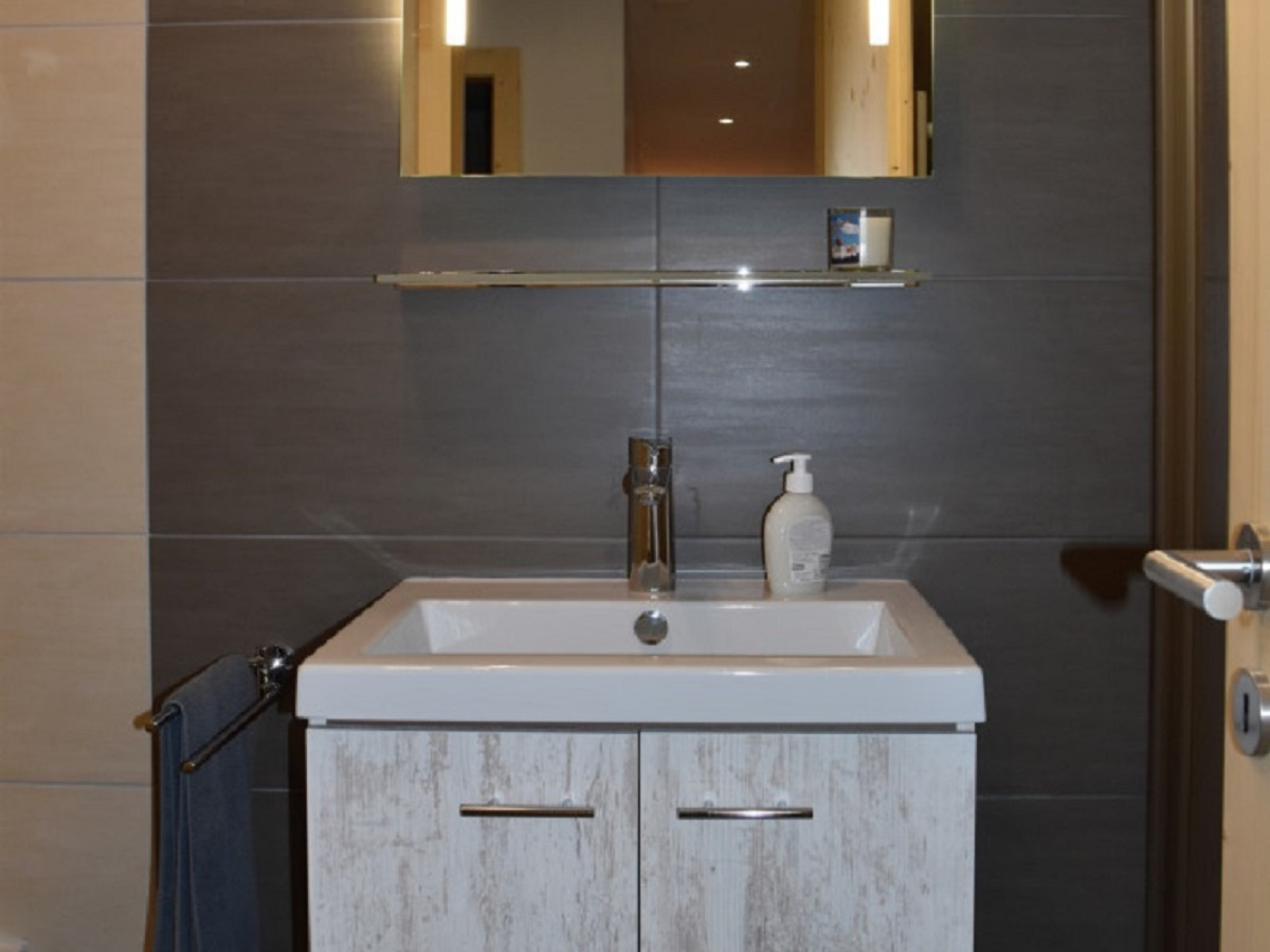 Appartement Domaine du Parc 101B / bathroom - Leysin