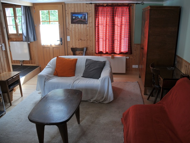 Chalet le Petit Tremplin / Wohnzimmer - Leysin