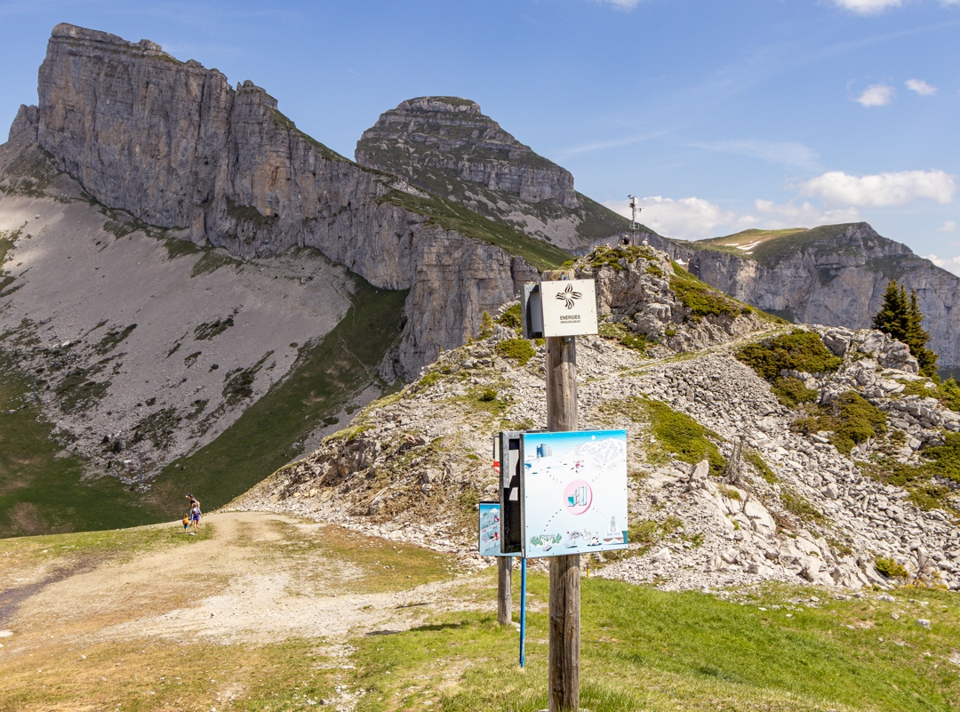 Sentier des énergies renouvelables - été - Leysin