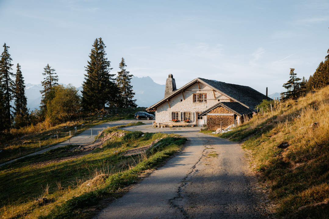 Buvette du Temeley - été - Leysin