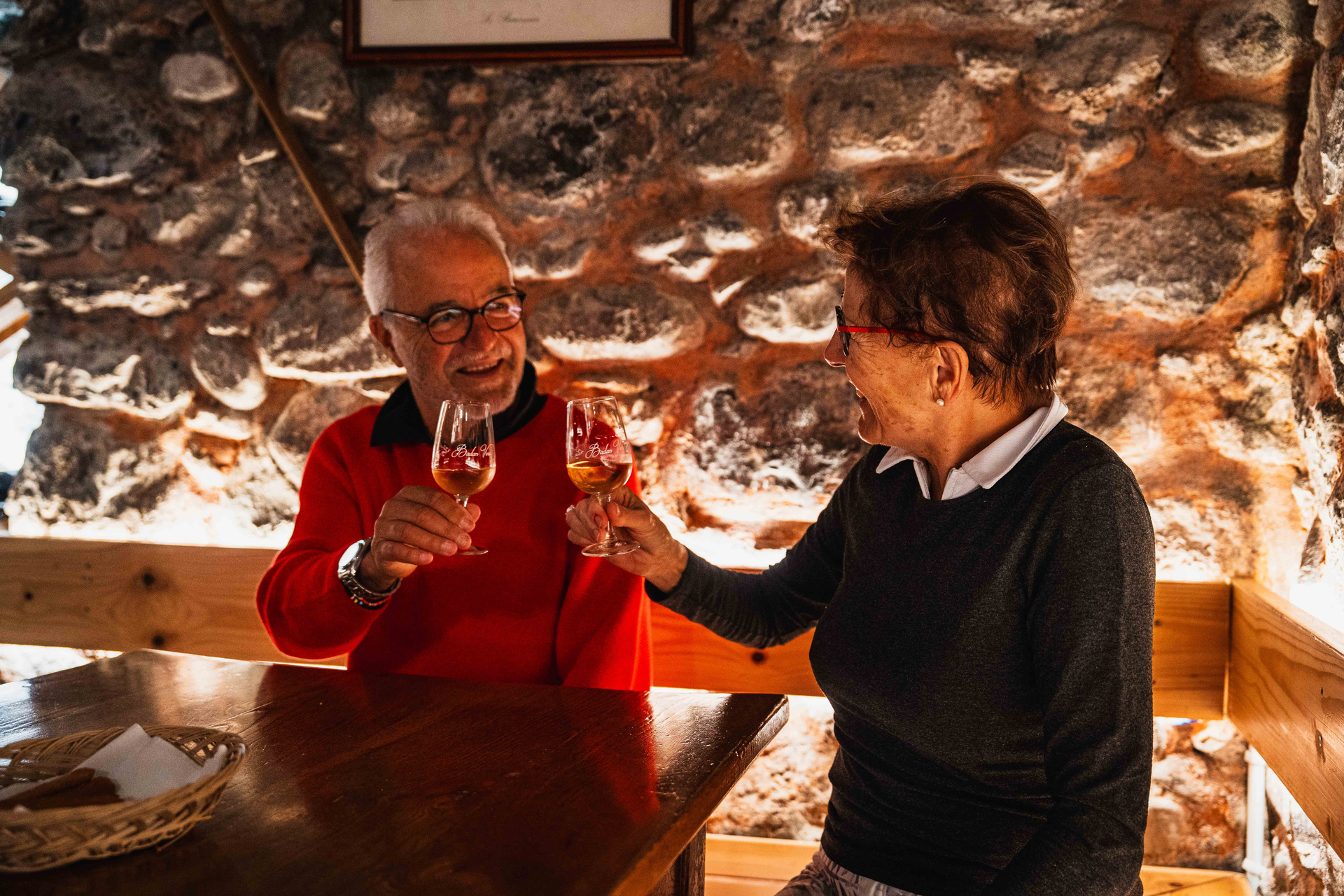 Wine tasting at the Badan Vins wine cellar and vineyard tour
