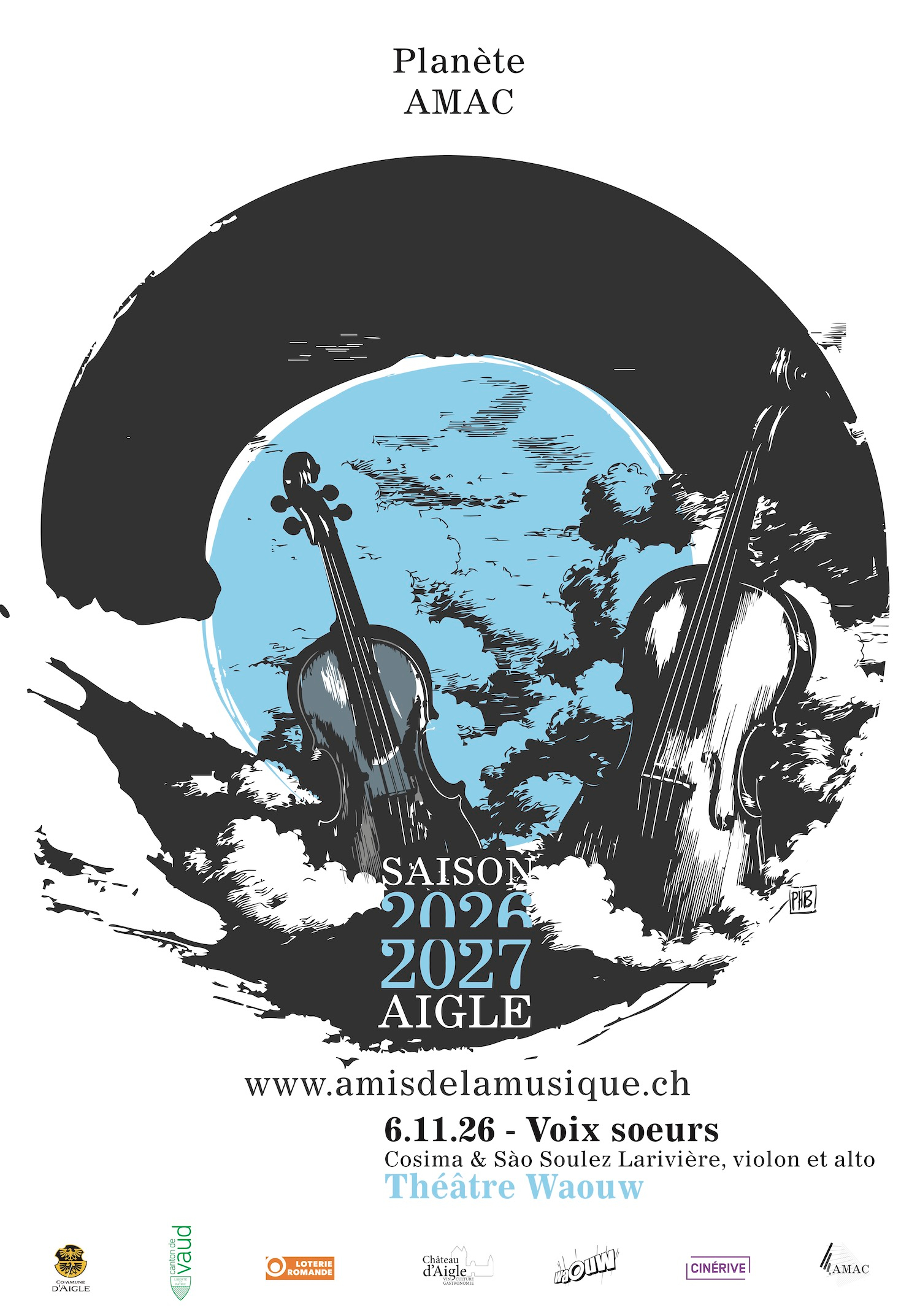 Flyer concert voix sœurs