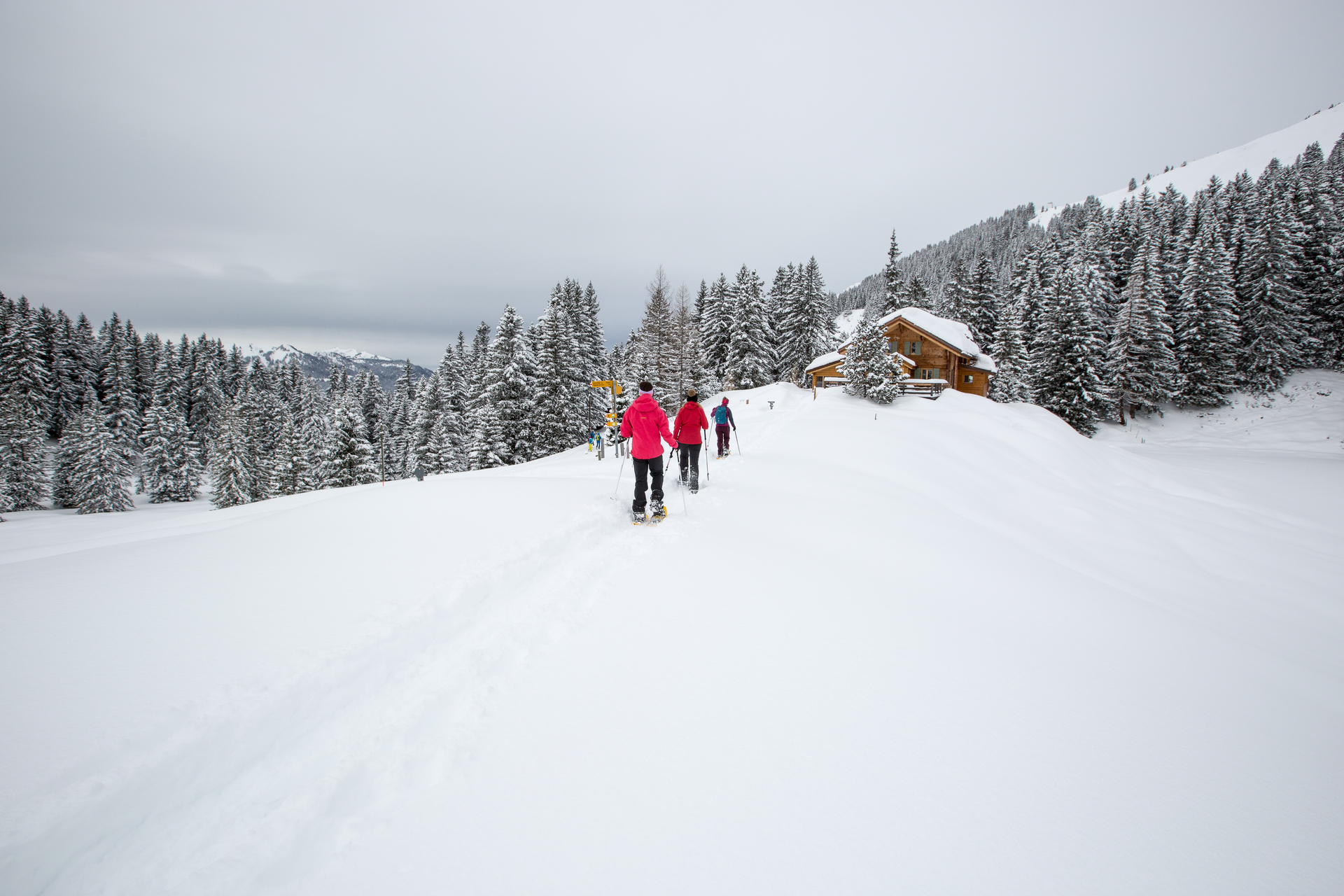 Lac Retaud - Hiver raquettes