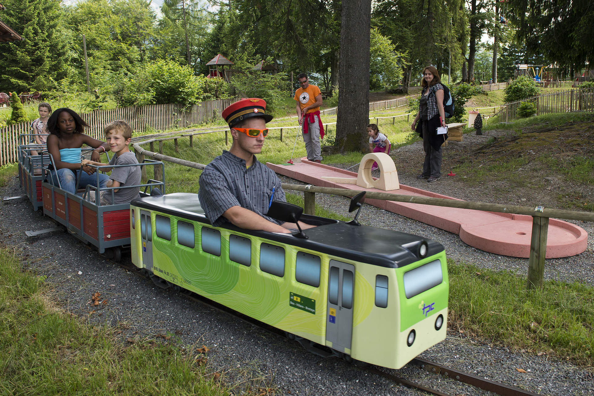 One of the many activities to discover at Gryon Parc!