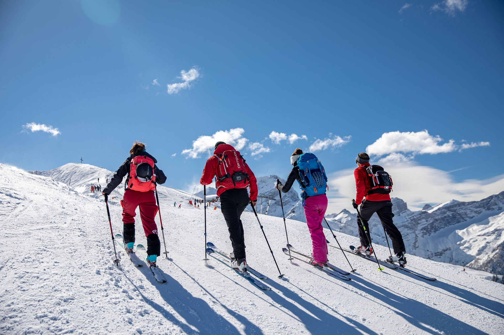 Ski de randonnée Gryon groupe