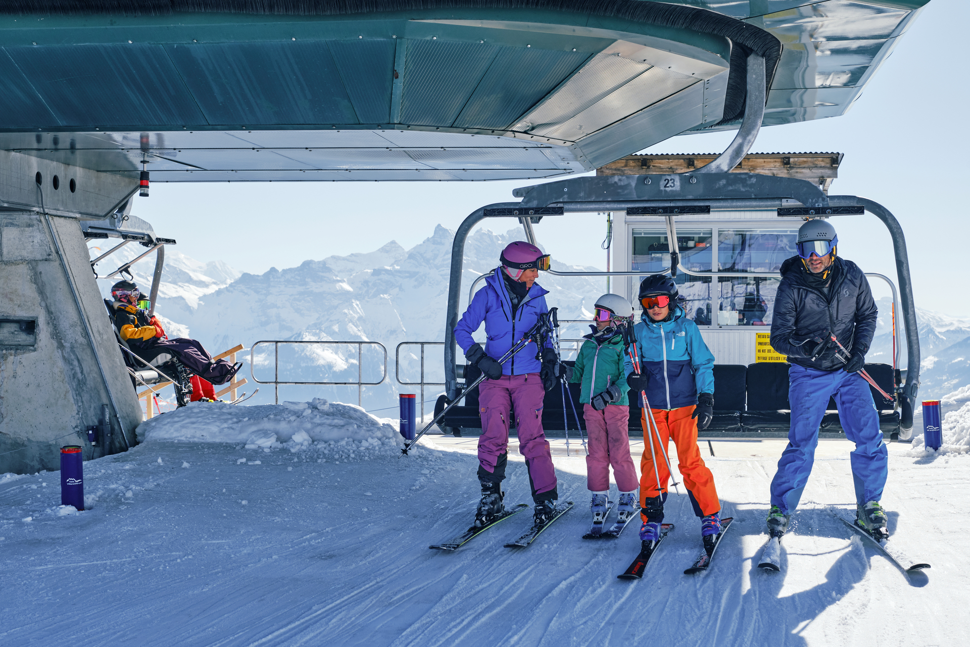Villars im Winter: ein Paradies für Skifahrer und Snowboarder