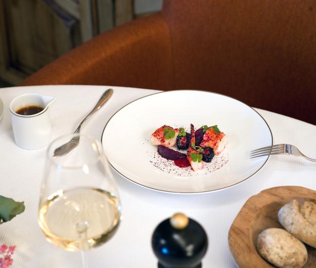 Au restaurant de l'Hôtel de Villars d'Ollon