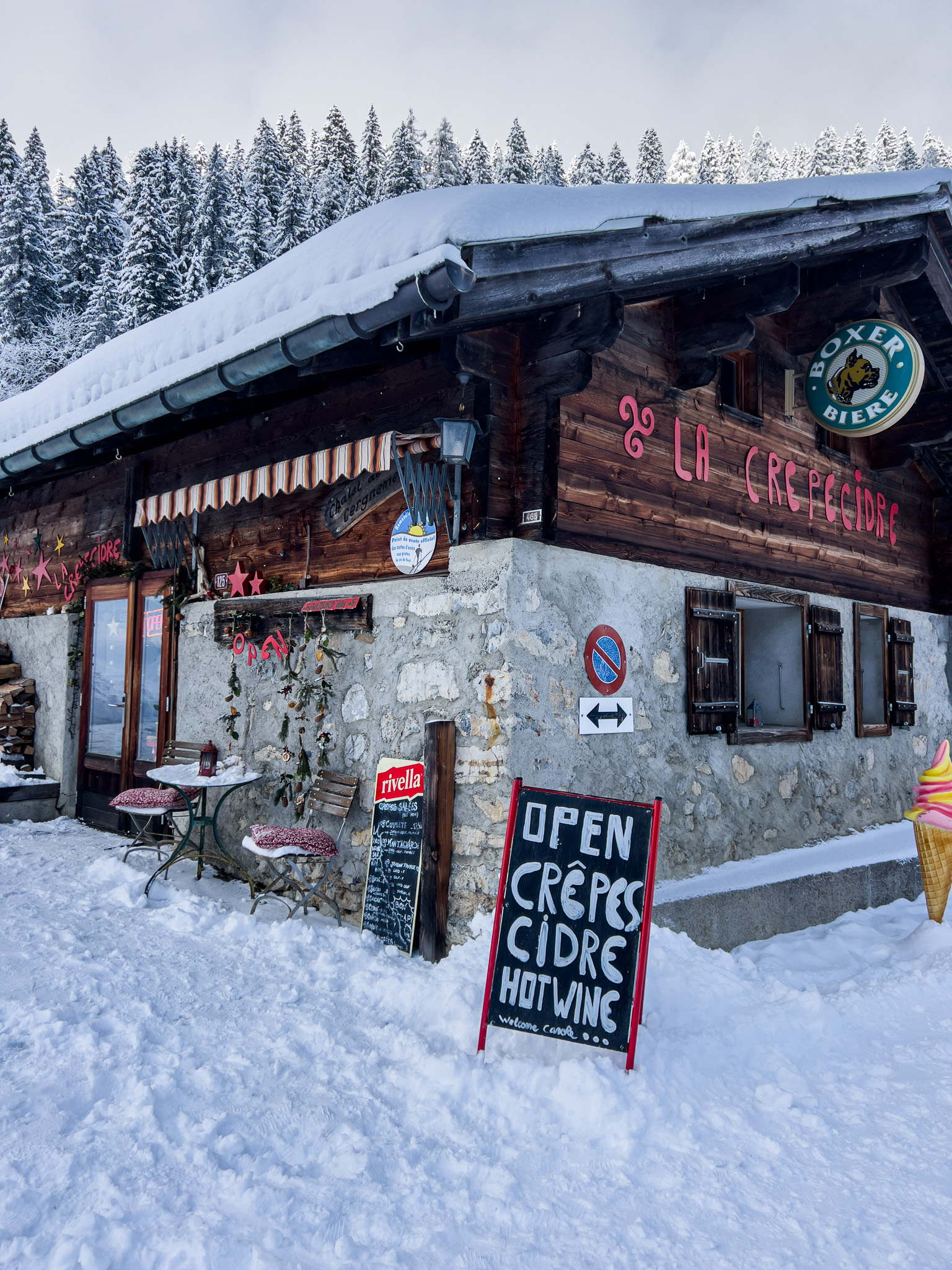 Vor dem Crêpecidre