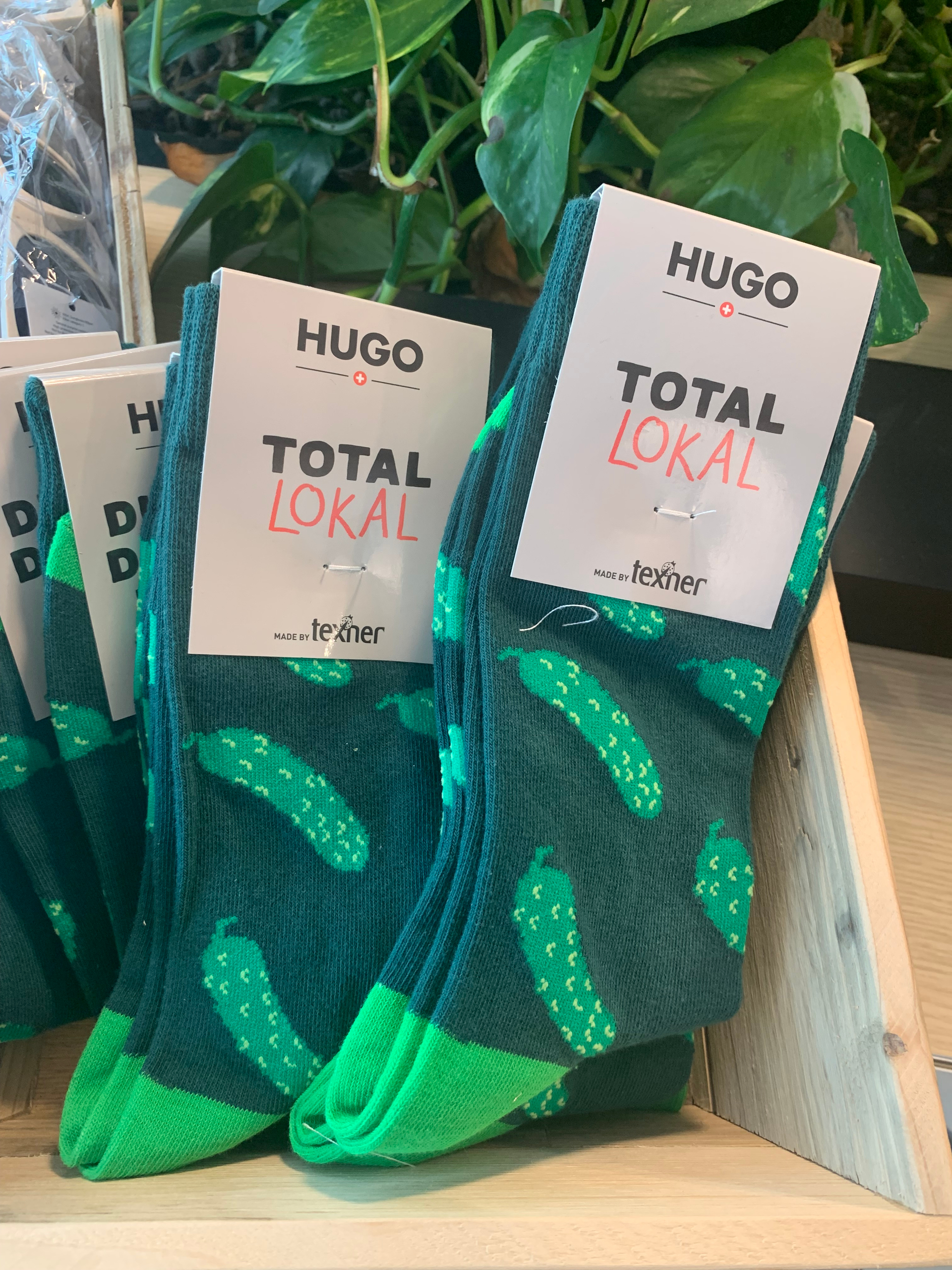 On craque pour les chaussettes cornichon