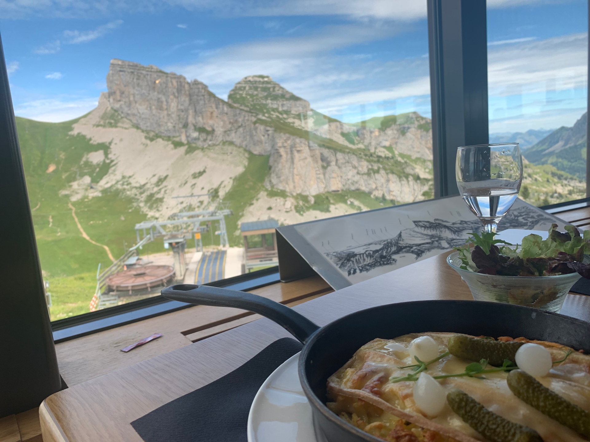 Röstis avec vue