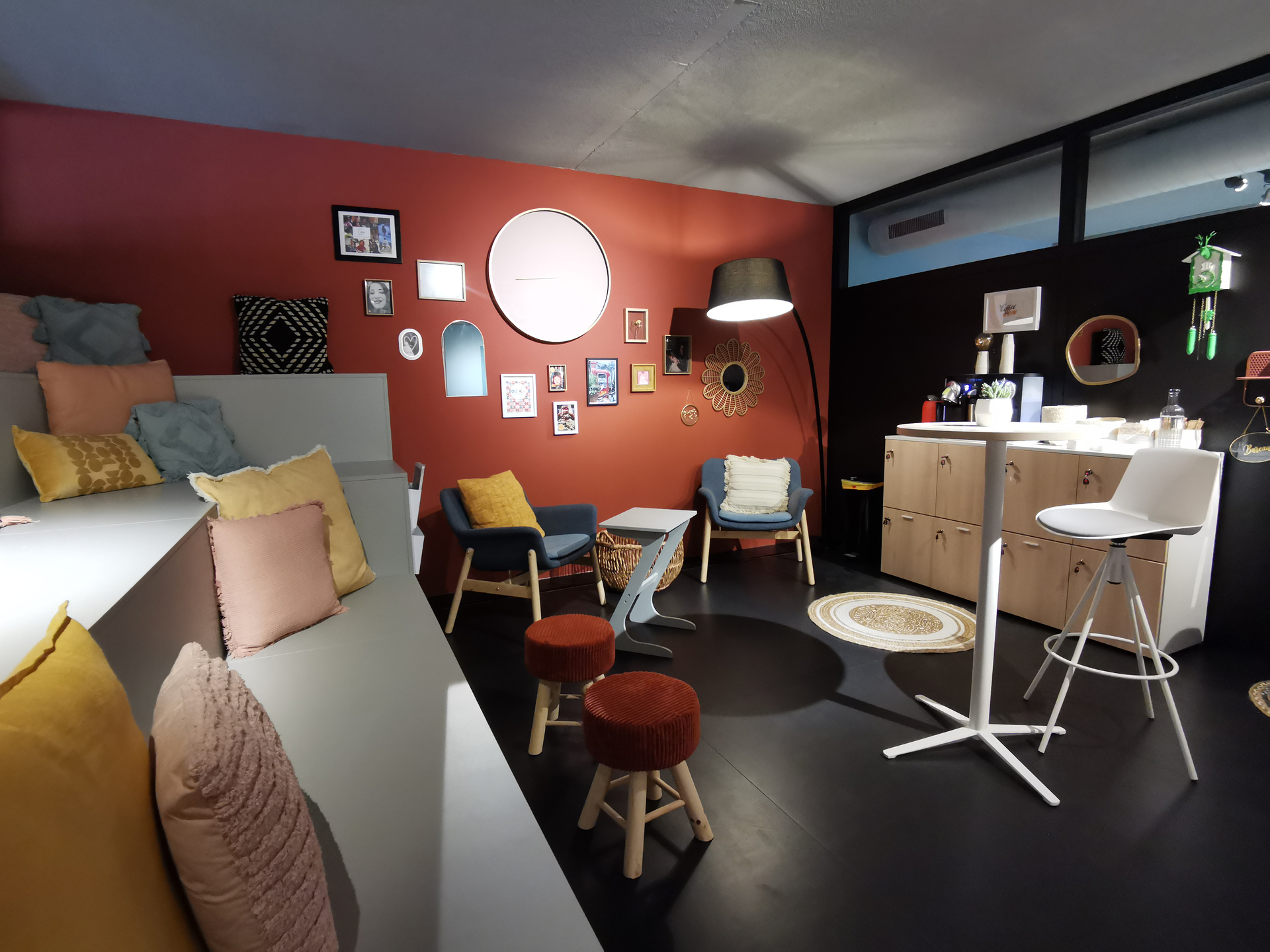 Aufenthaltsraum Coworking Oulala