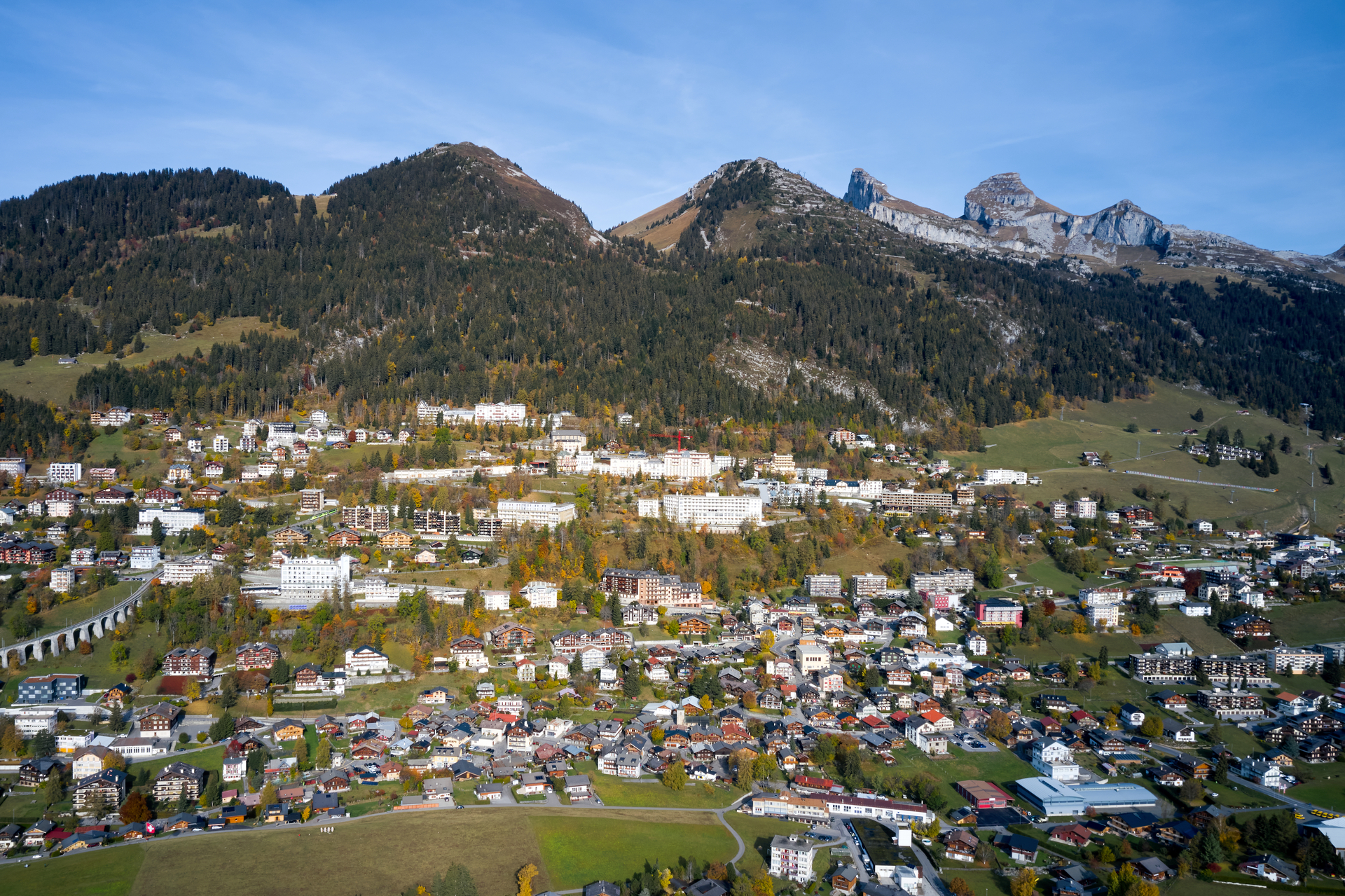 Travel time to Leysin