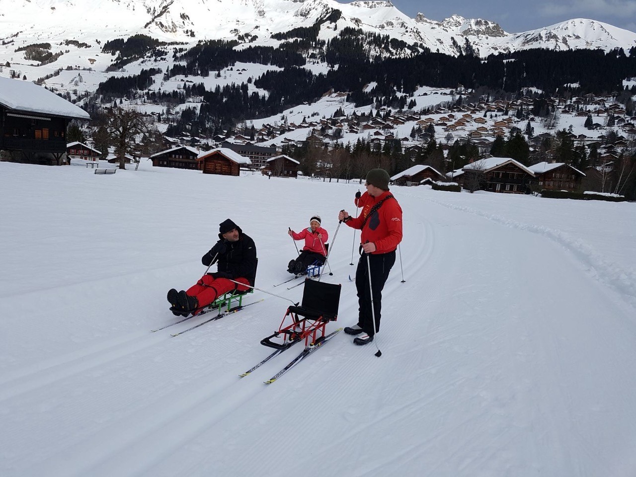 Ski para nordique