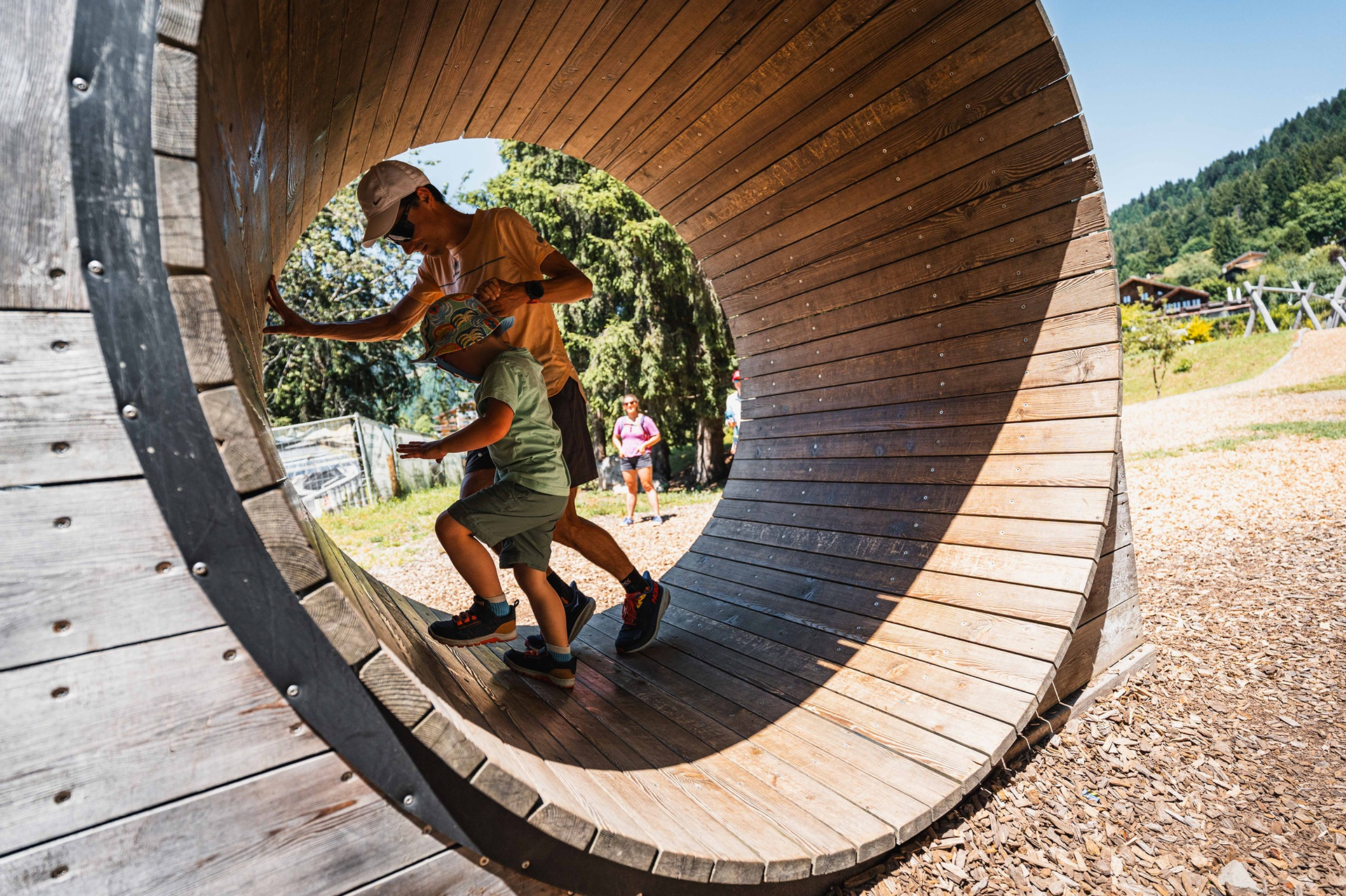 Villars Fun Park - Roue hamster - Famille