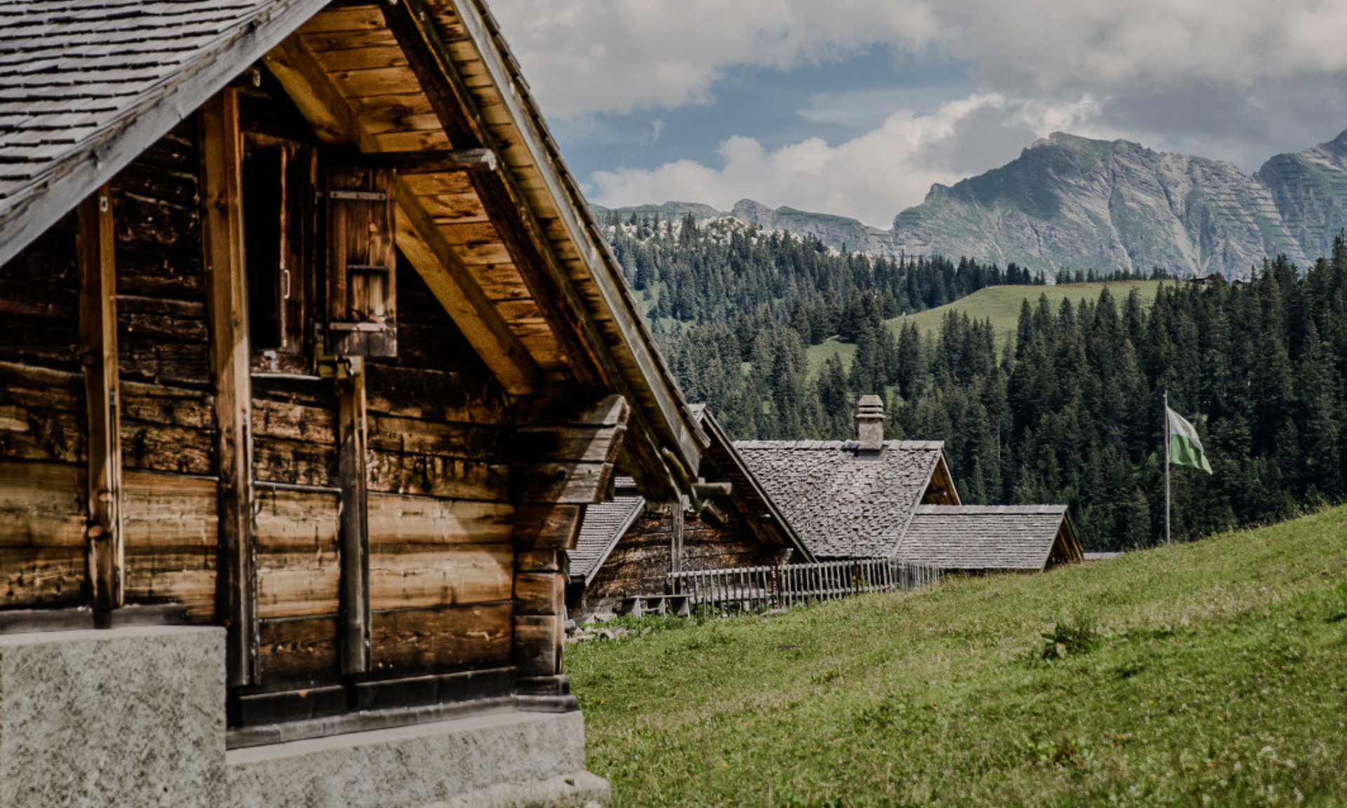 Die Chalets von Taveyanne sind ein unschätzbarer Teil des Kulturerbes des Kantons Waadt.