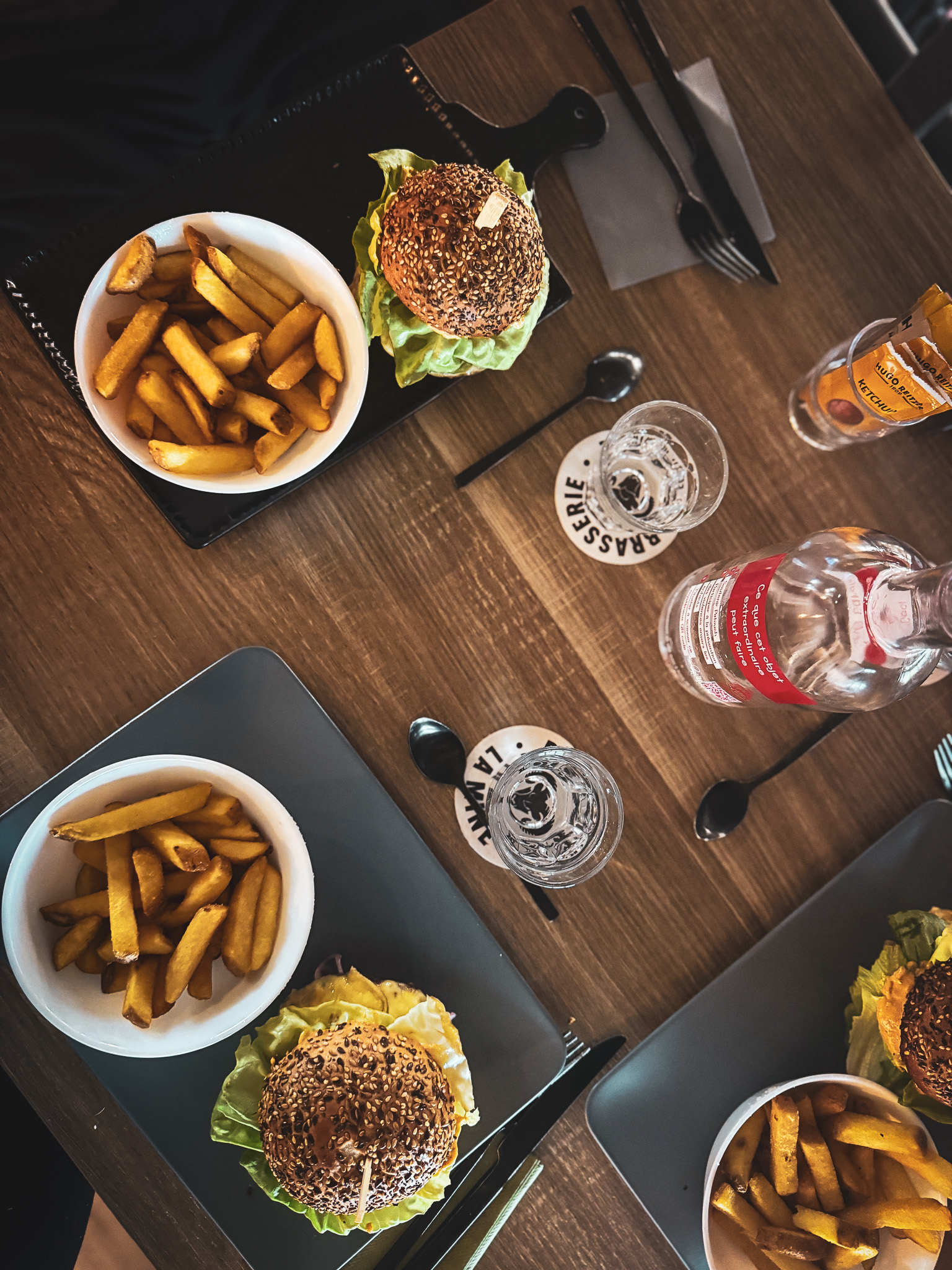 Das von der Brasserie servierte Essen rundet den Besuch auf köstliche und grosszügige Weise ab! (gegen Aufpreis)