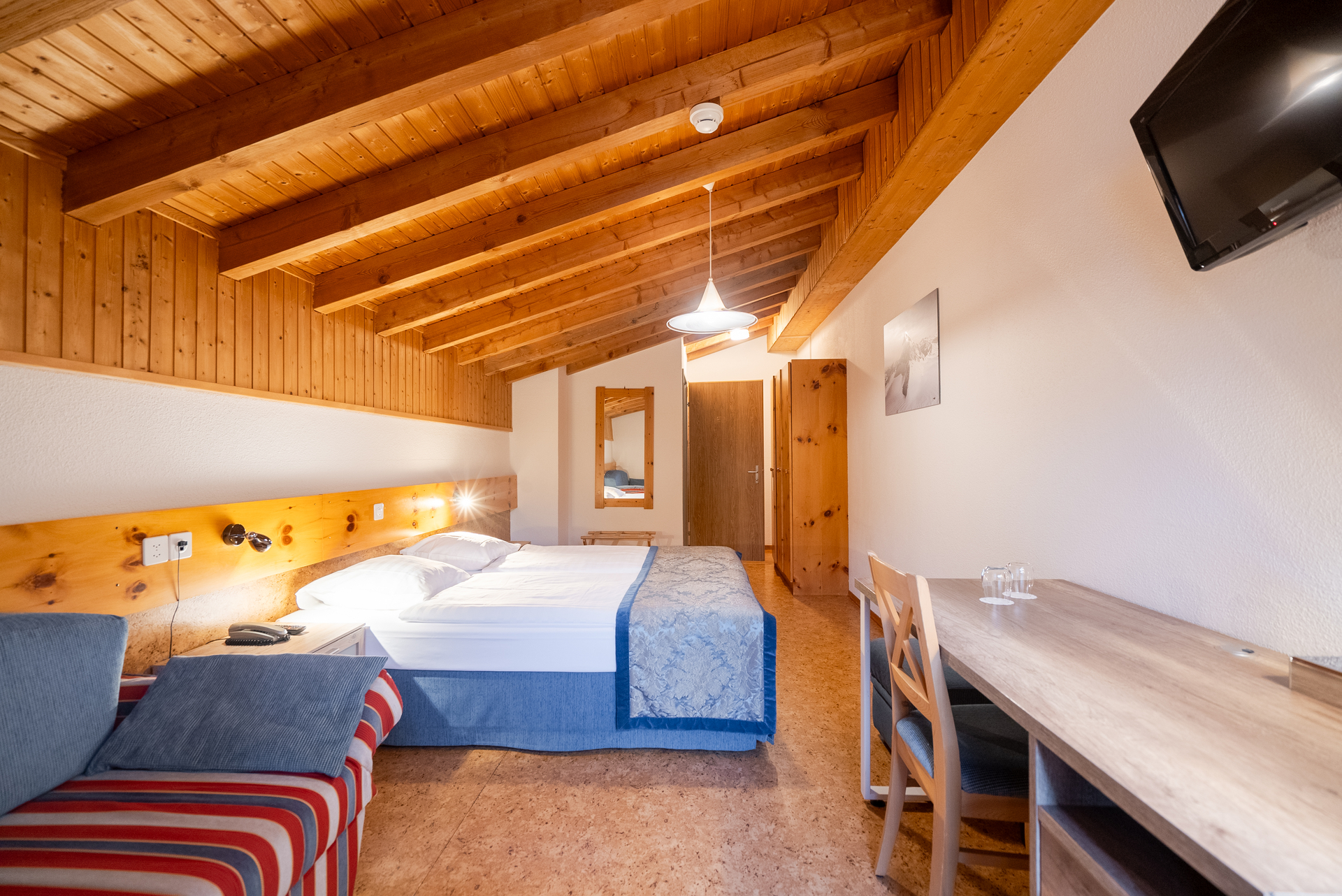 Room at Les Sources Hotel