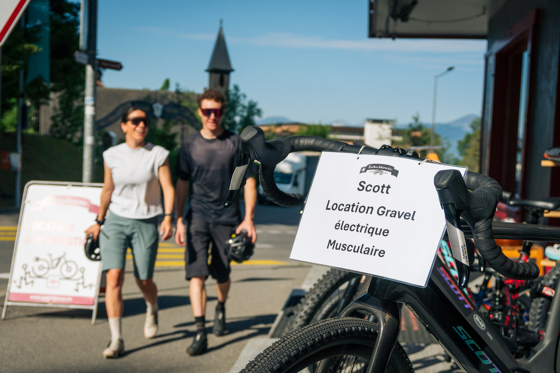 Scott and Villars: partners for discovering gravel riding