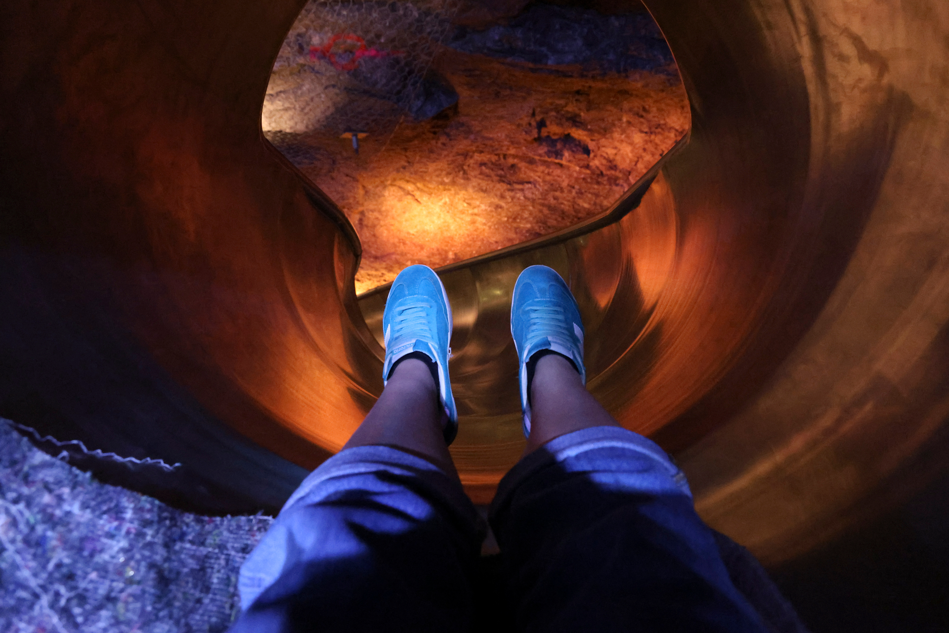Toboggan Mines de Sel de Bex