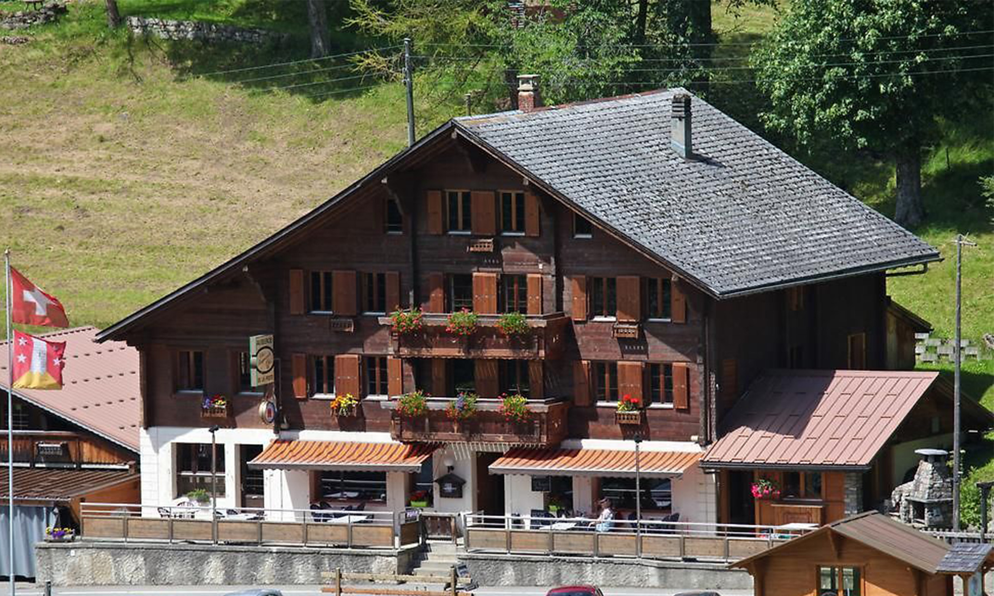 Chalet - La Comballaz - été - Auberge de La Comballaz