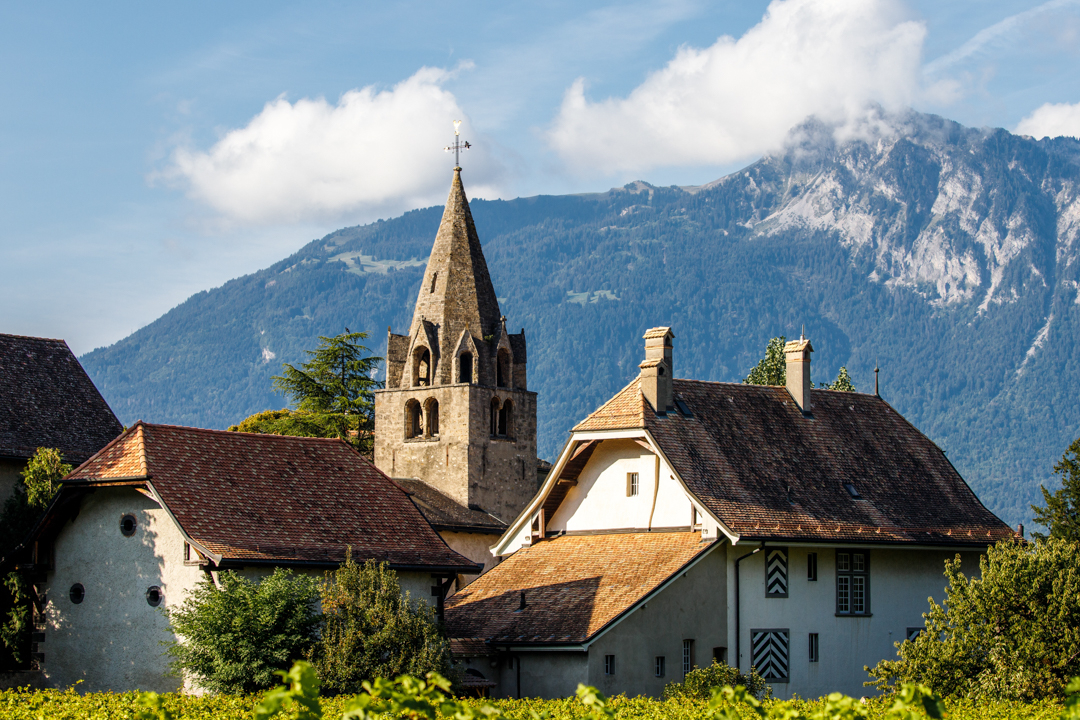 Église du Cloître - été - Aigle