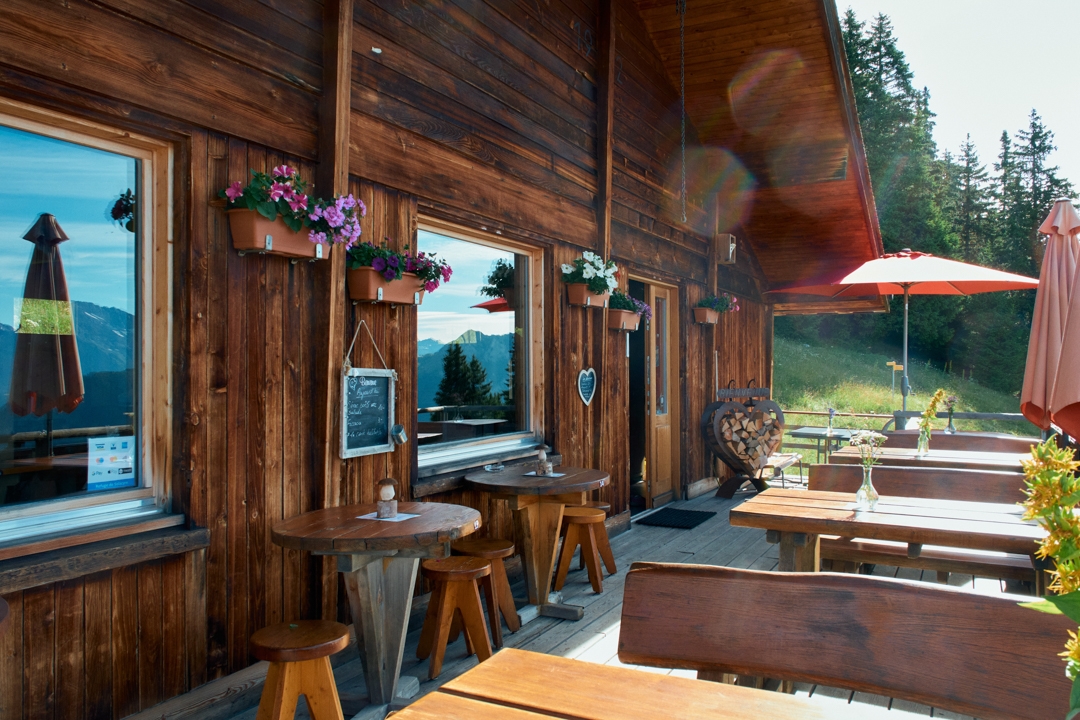 Refuge de Solacyre Terrasse - Summer - Leysin