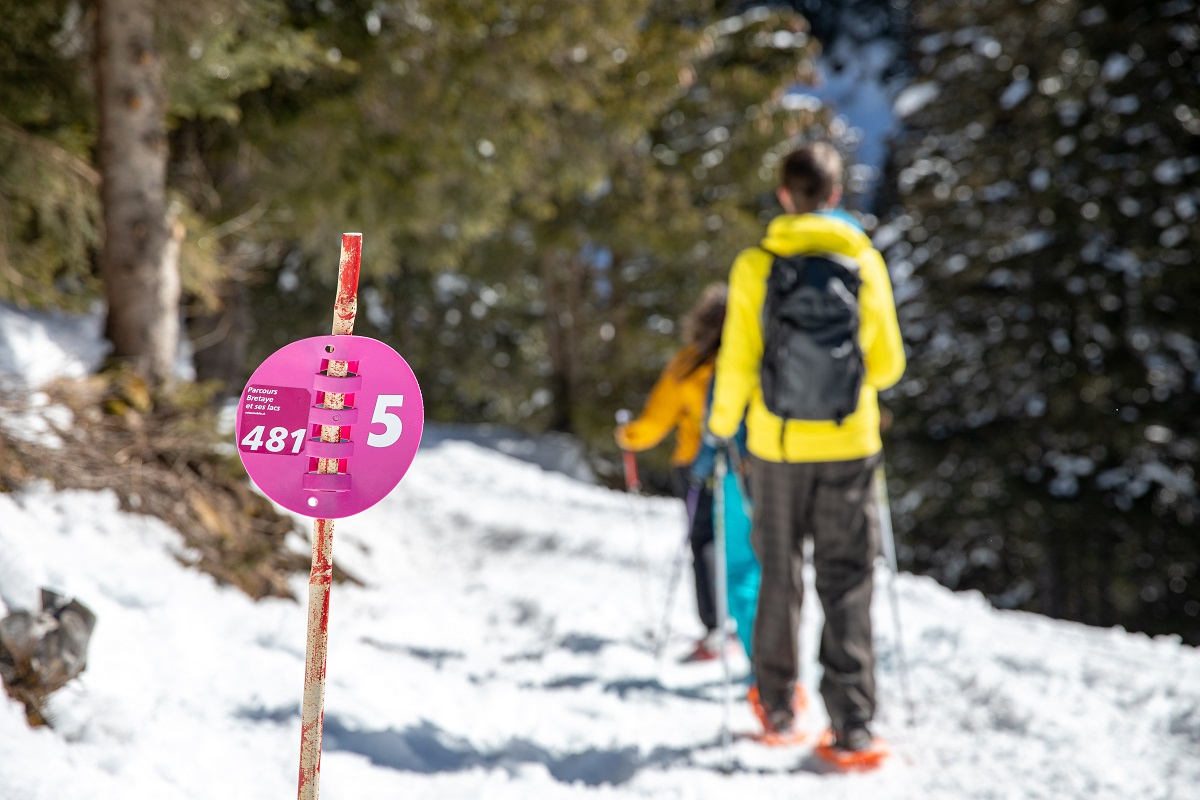 Randonnée hivernale et randonnée en raquettes à Villars