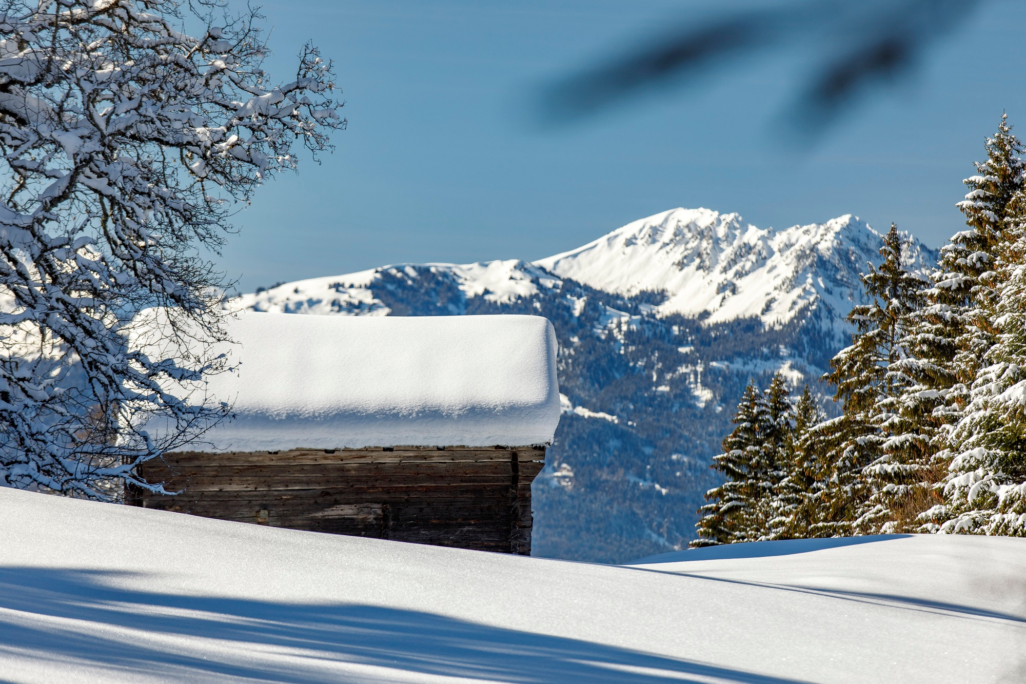 Alpine Well-Being: Warmth, Peaks, and Serenity