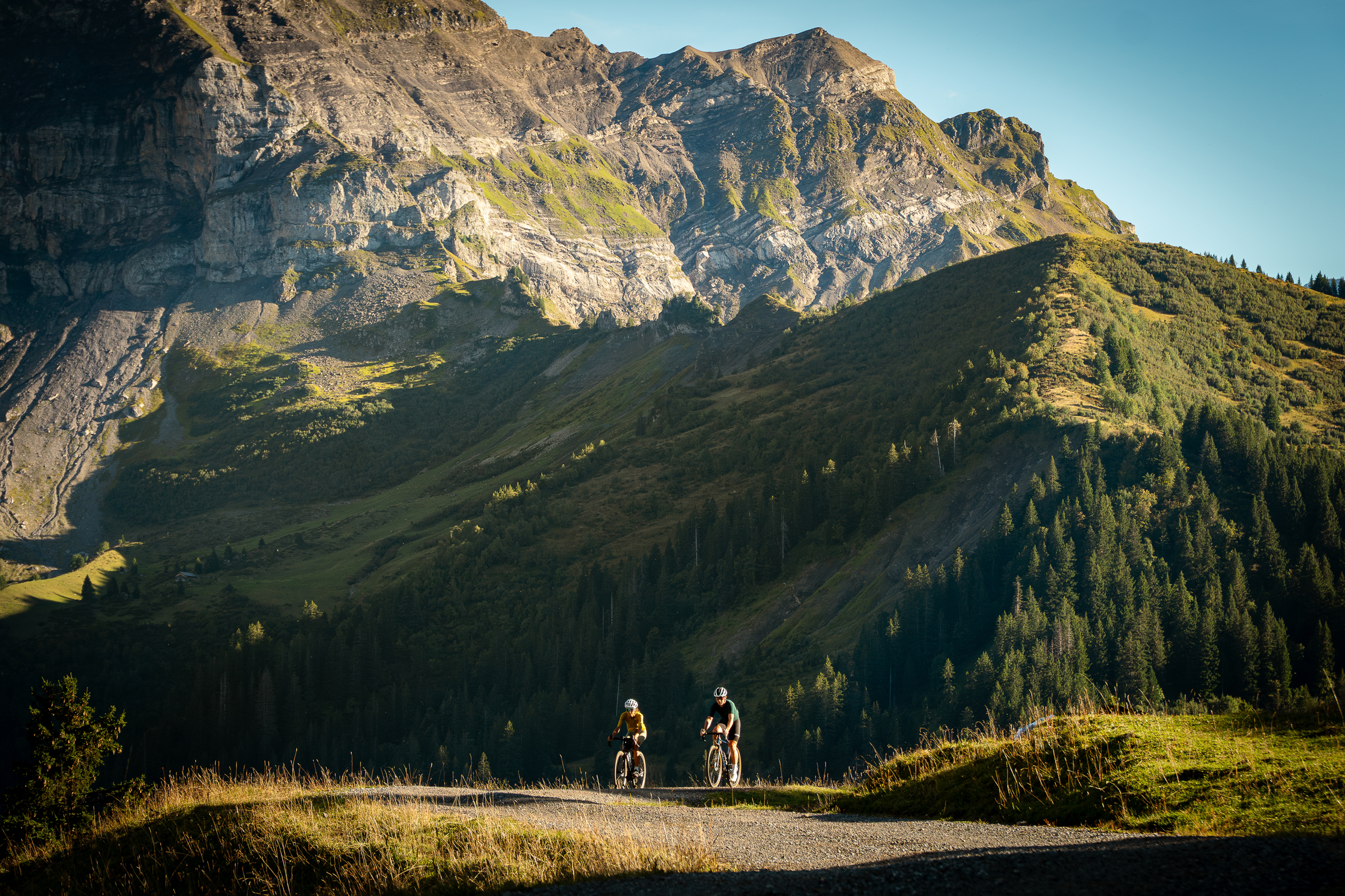 Velofahren in den Alpes Vaudoises