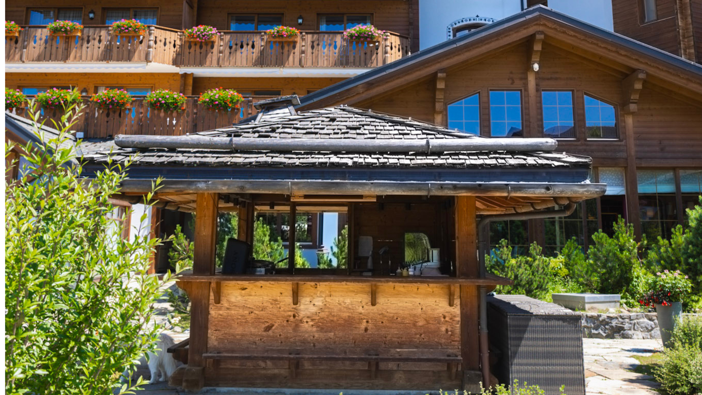 Refuge du Chalet RoyAlp Hôtel & SPA terrasse été