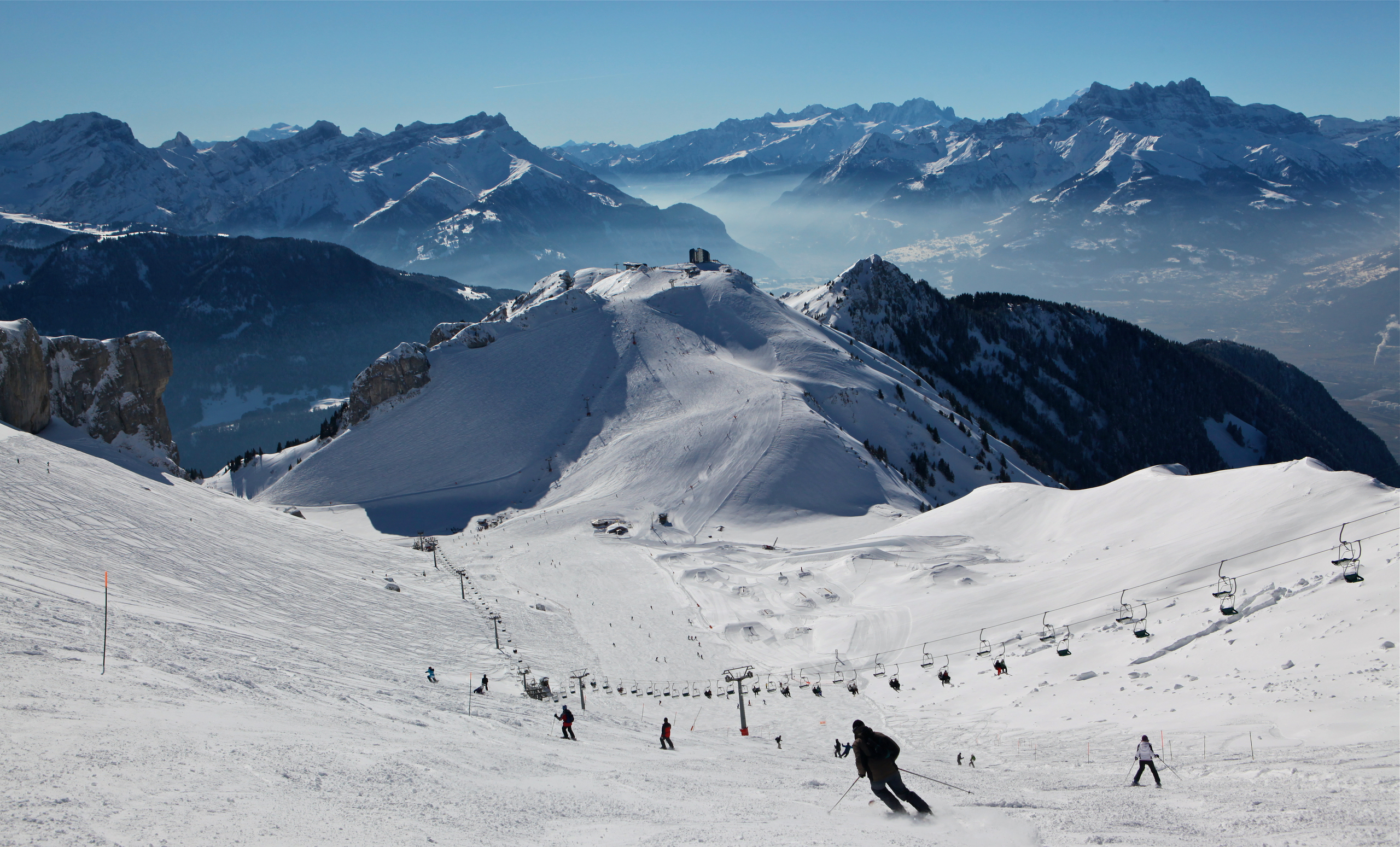 Une journée de ski sur le domaine Leysin – Les Mosses – La Lécherette