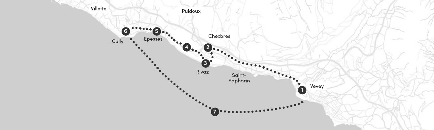 Map La viticole