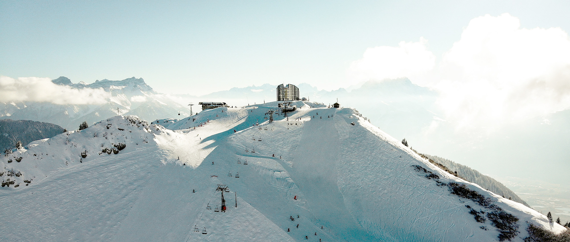 Pisteneröffnung in Leysin