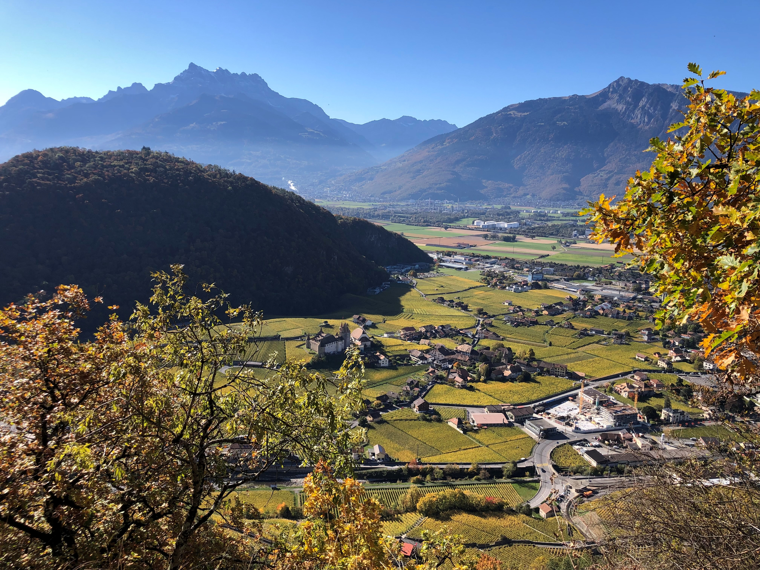 Aussichtspunkte in Aigle