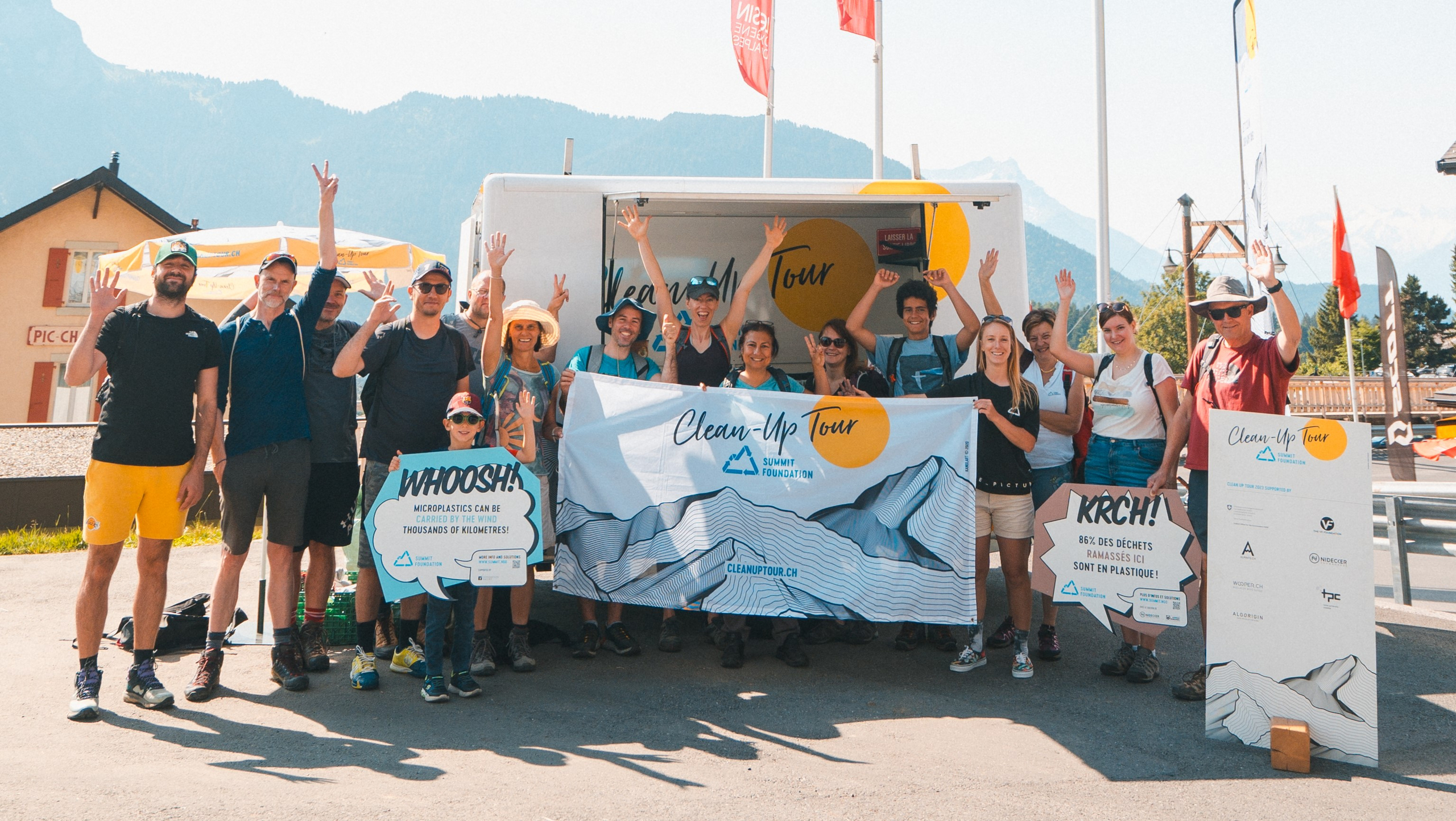 Ce printemps, le Clean-Up Tour revient dans les Alpes Vaudoises
