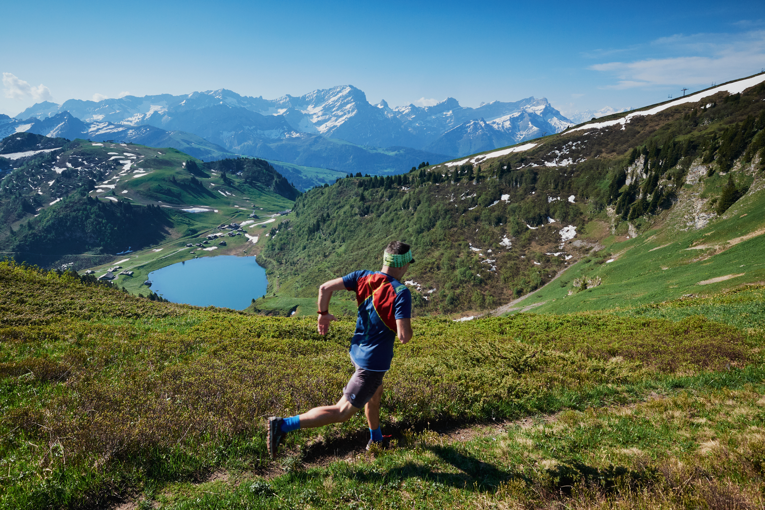 Parcours de trail à Villars