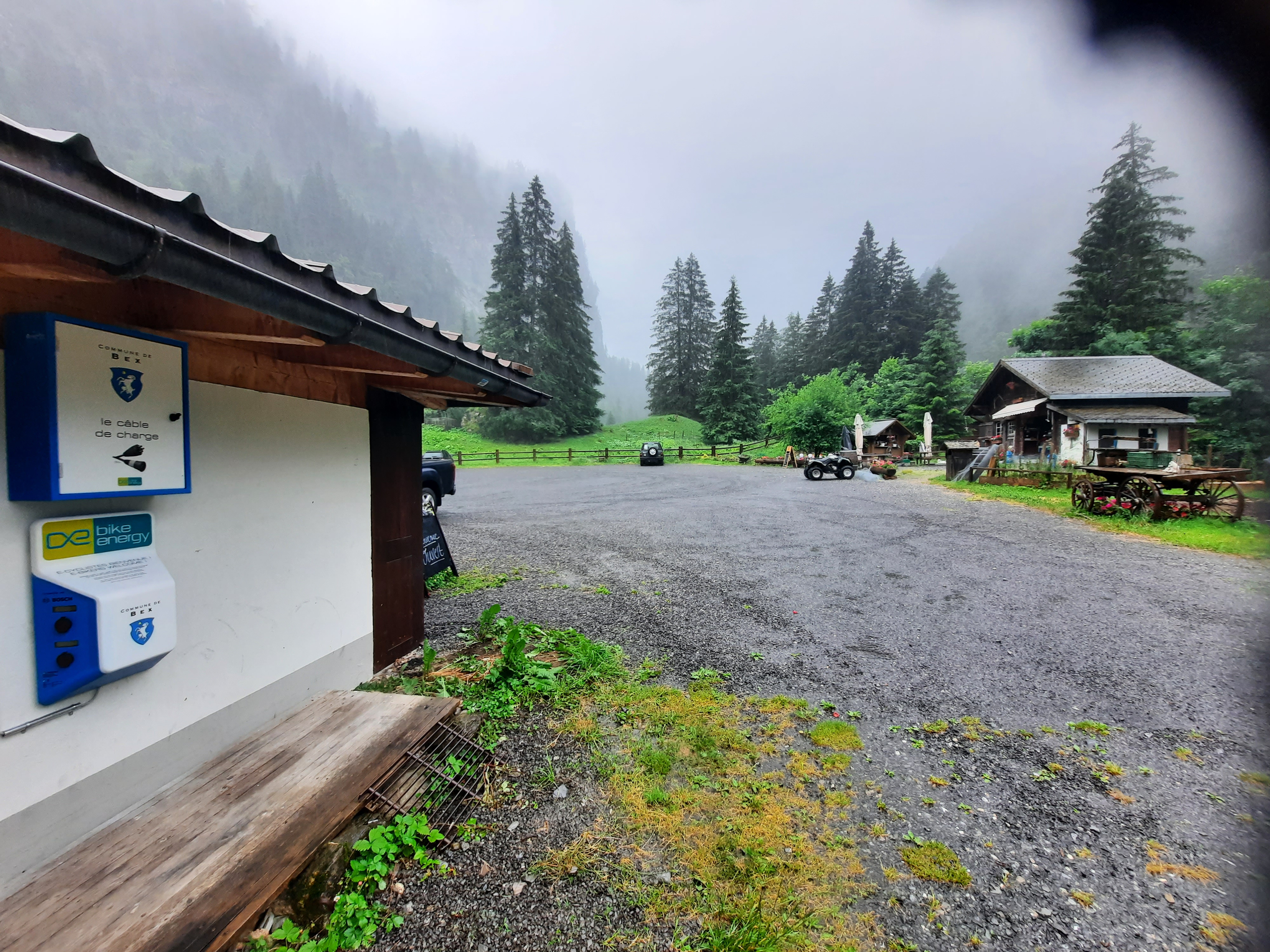 E-bike charging points in Bex