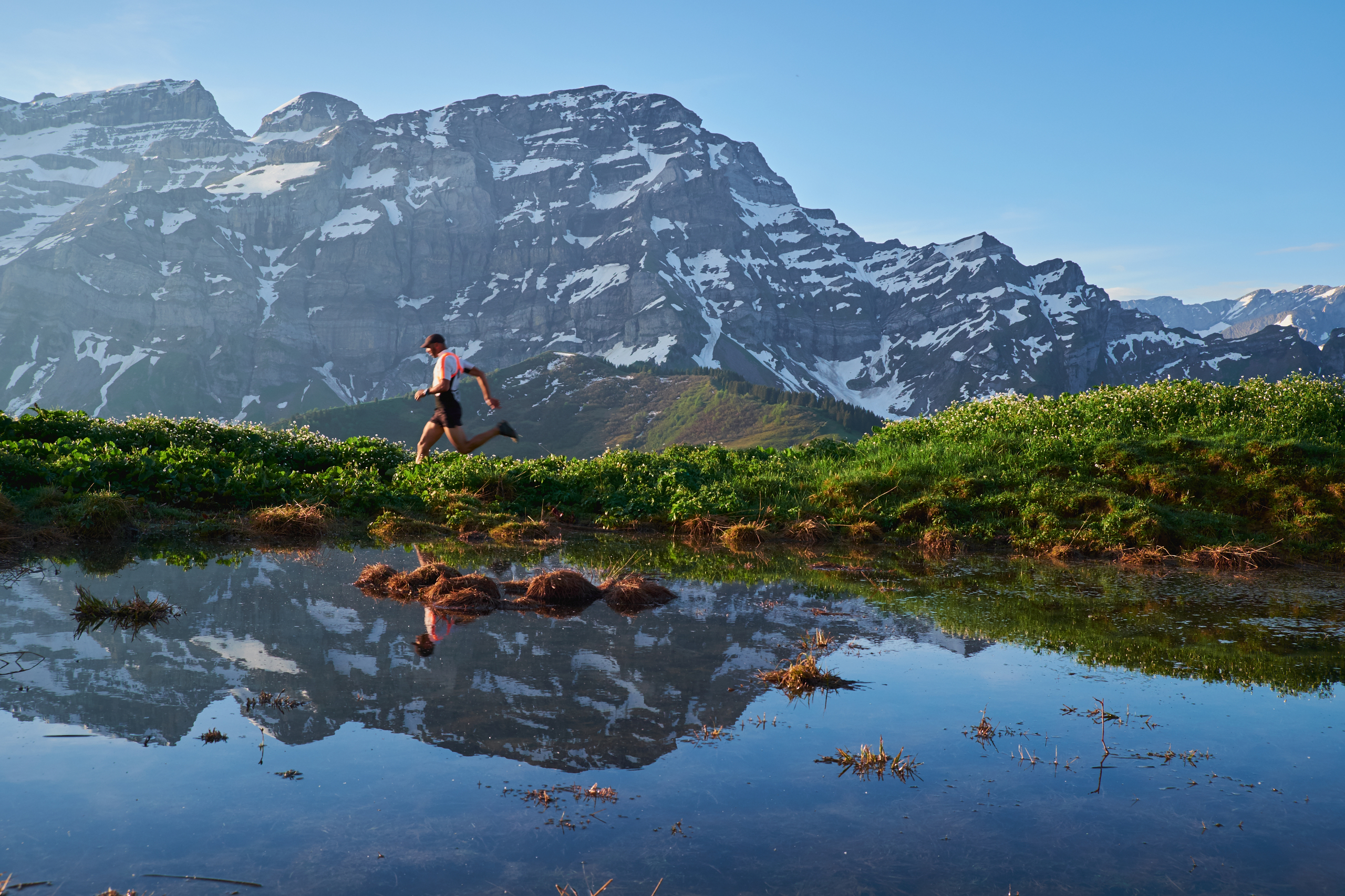 Trail running routes in les Diablerets