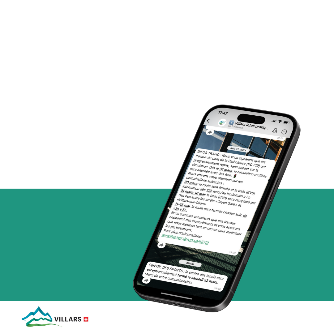 Neuer WhatsApp-Service in Villars