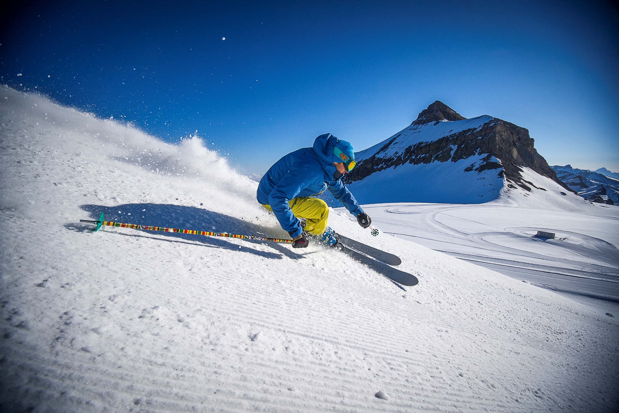 Une journée sur les pistes de Glacier 3000