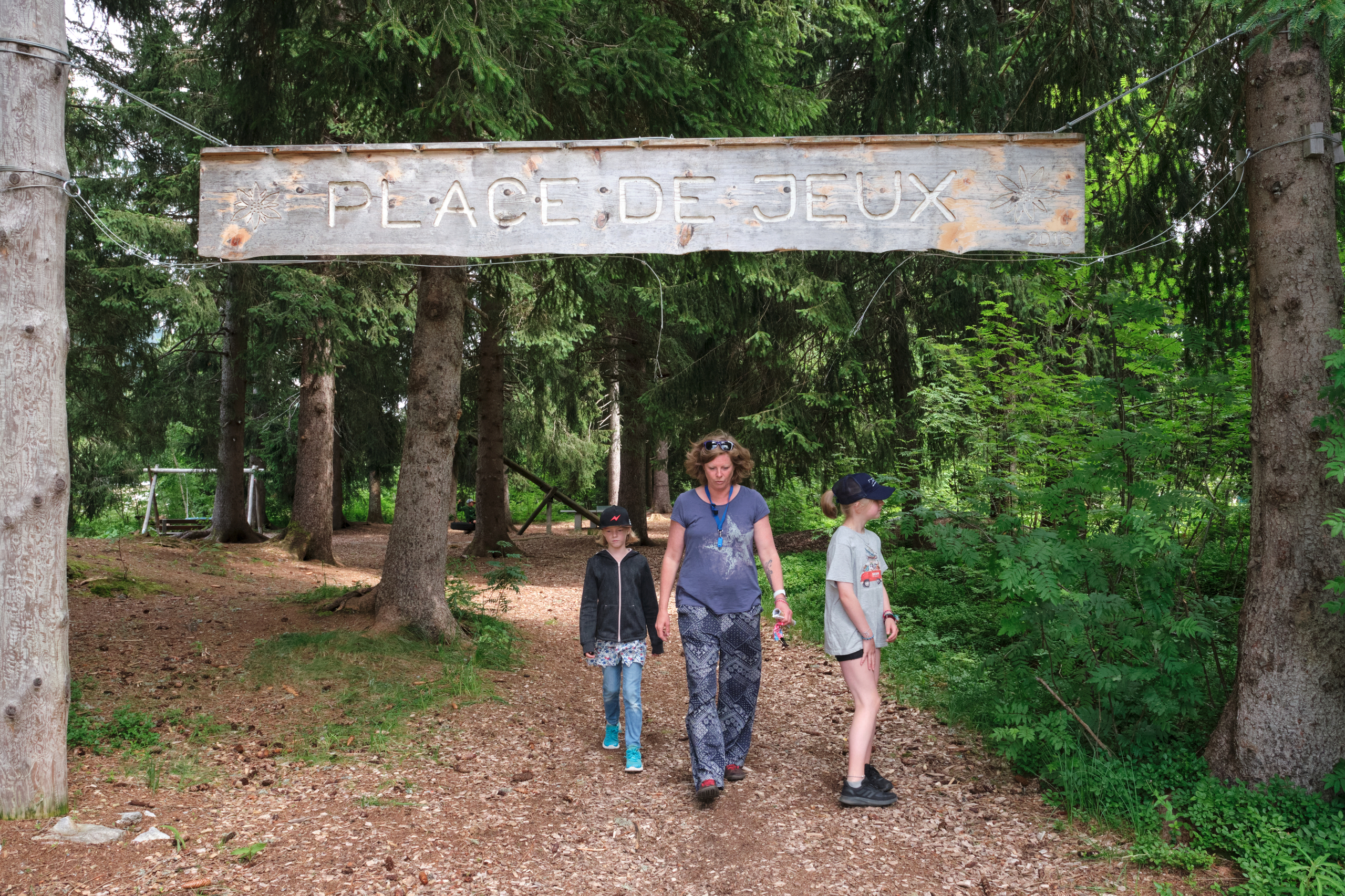 Activités familiales au Col des Mosses