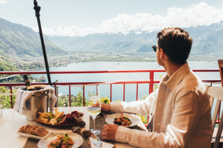 Buffet de la gare de Glion