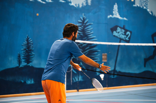 Badminton au Centre des Sports de Villars