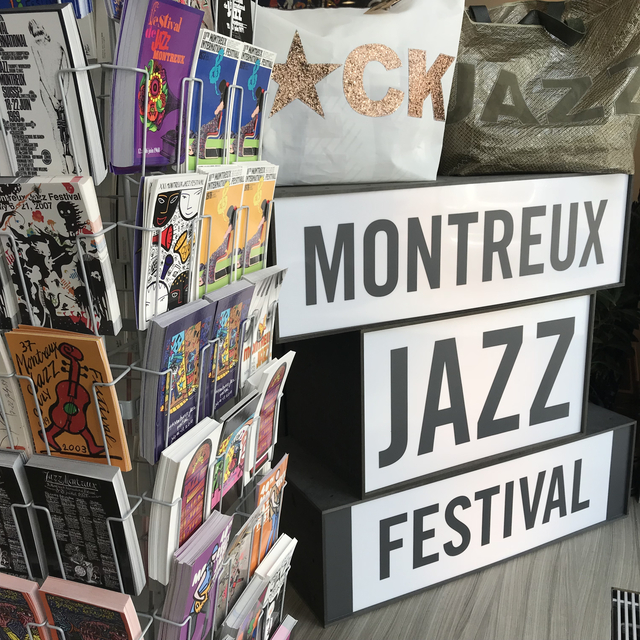 Montreux Jazz Experience corner